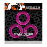 Willy Rings Hot Pink - Adult Toys