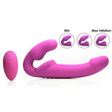 Worlds 1st Remote Control Inflatable Ergo - Fit Strapless Strap - On - Adult Toys - Naughty by Nature Adult Store