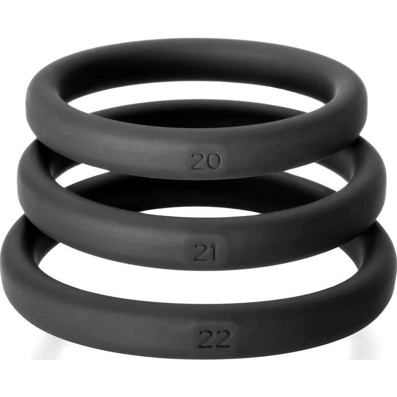 Xact - Fit Silicone Rings X - Large 3 Ring Kit - Adult Toys