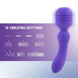 Xciter - Purple USB Rechargeable Massage Wand - VIBRATORS