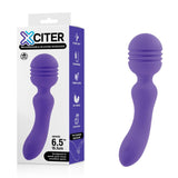 Xciter - Purple USB Rechargeable Massage Wand - VIBRATORS