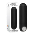 Zero Tolerance All Powerful Rechargeable Bullet - Black 7.6 cm (3'') USB Rechargeable Bullet - BULLETS & EGGS