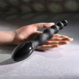 Zero Tolerance BACKDOOR BATON - Black 24 cm USB Rechargeable Vibrating Anal Beads - Anal Toys