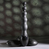 Zero Tolerance BACKDOOR BATON - Black 24 cm USB Rechargeable Vibrating Anal Beads - Anal Toys