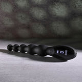 Zero Tolerance BACKDOOR BATON - Black 24 cm USB Rechargeable Vibrating Anal Beads - Anal Toys