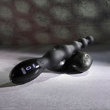Zero Tolerance BACKDOOR BATON - Black 24 cm USB Rechargeable Vibrating Anal Beads - Anal Toys