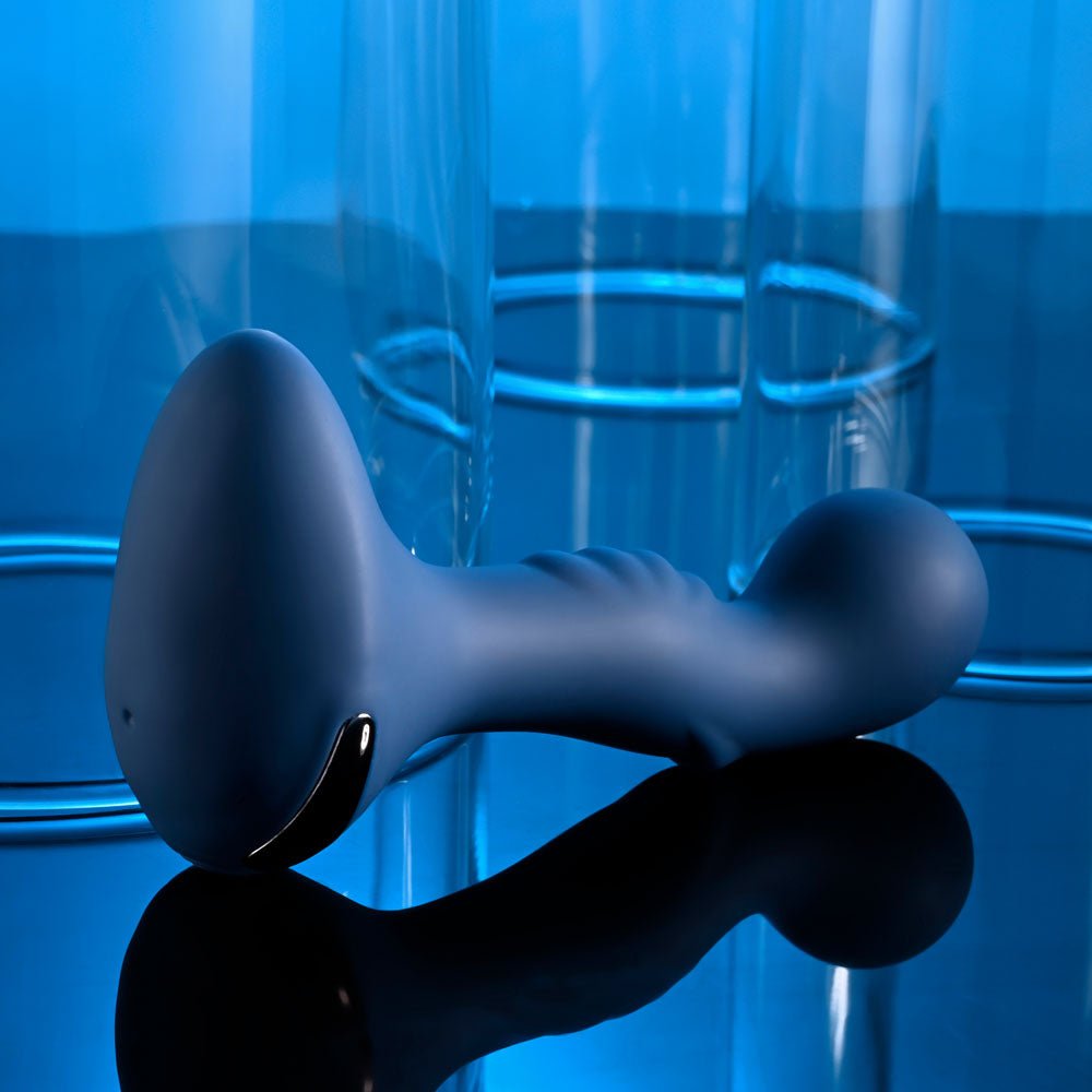 Zero Tolerance BLUE OASIS - Blue Vibrating Anal Plug - ANAL TOYS