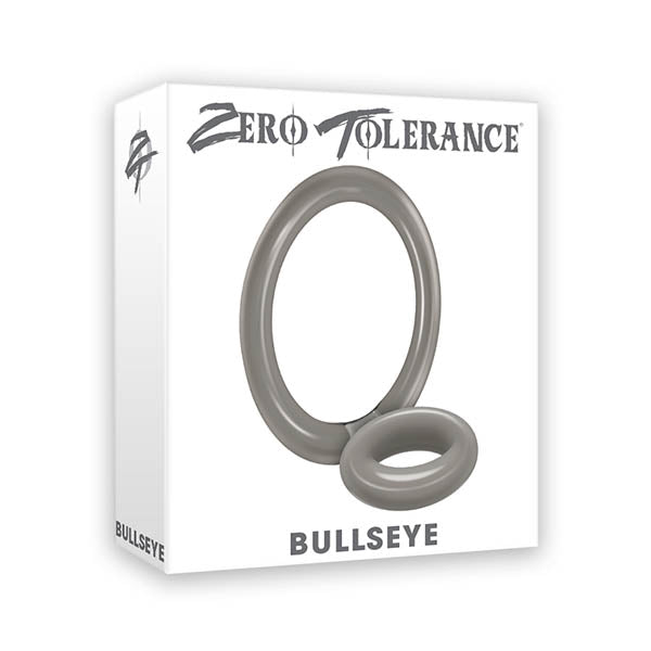 Zero Tolerance Bullseye - Grey Cock & Ball Rings - COCK RINGS