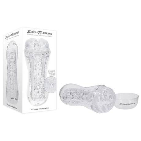 Zero Tolerance CASUAL ENCOUNTER - Clear - MASTURBATORS - Naughty by Nature Adult Store