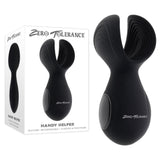 Zero Tolerance HANDY HELPER - Black USB Rechargeable Vibrating Stroker - MASTURBATORS