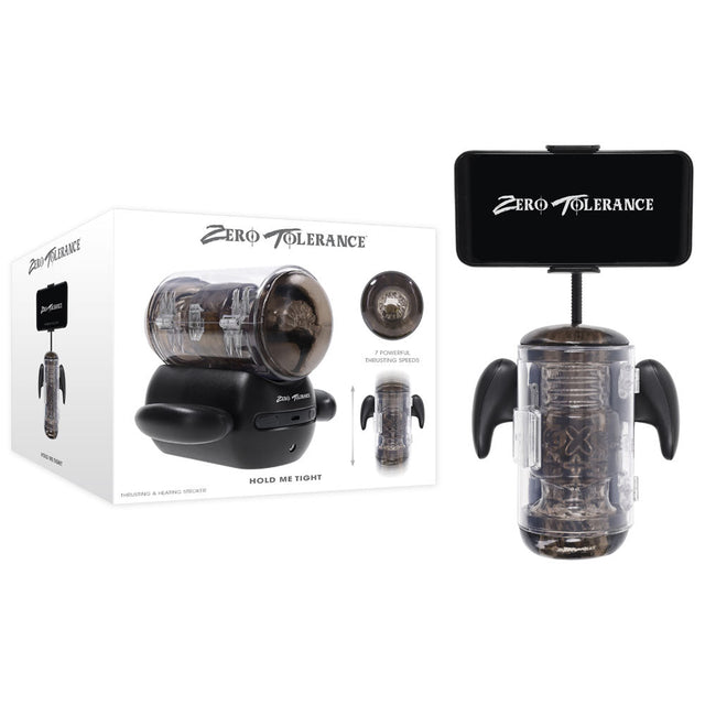 Zero Tolerance Hold Me Tight Vibrating Auto Stroker - MASTURBATORS