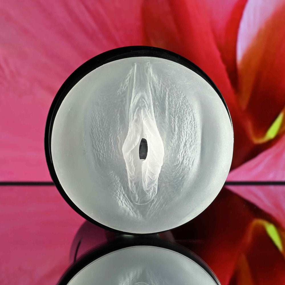 Zero Tolerance HOLD TIGHT - Clear USB Rechargeable Vibrating Vagina Stroker - MASTURBATORS
