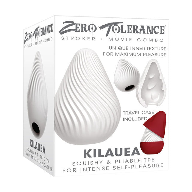Zero Tolerance KILAUEA - White Mini Stroker Egg - MASTURBATORS