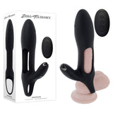 Zero Tolerance NAUTILUS - Black USB Rechargeable Vibrating Penis Extender Sleeve - SLEEVES