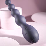 Zero Tolerance RUMPY BUMPY - Purple 17.5 cm USB Rechargeable Vibrating Anal Beads - Anal Toys