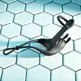 Zero Tolerance SADDLE UP - Black USB Rechargeable Vibrating Cock & Ball Rings - COCK RINGS