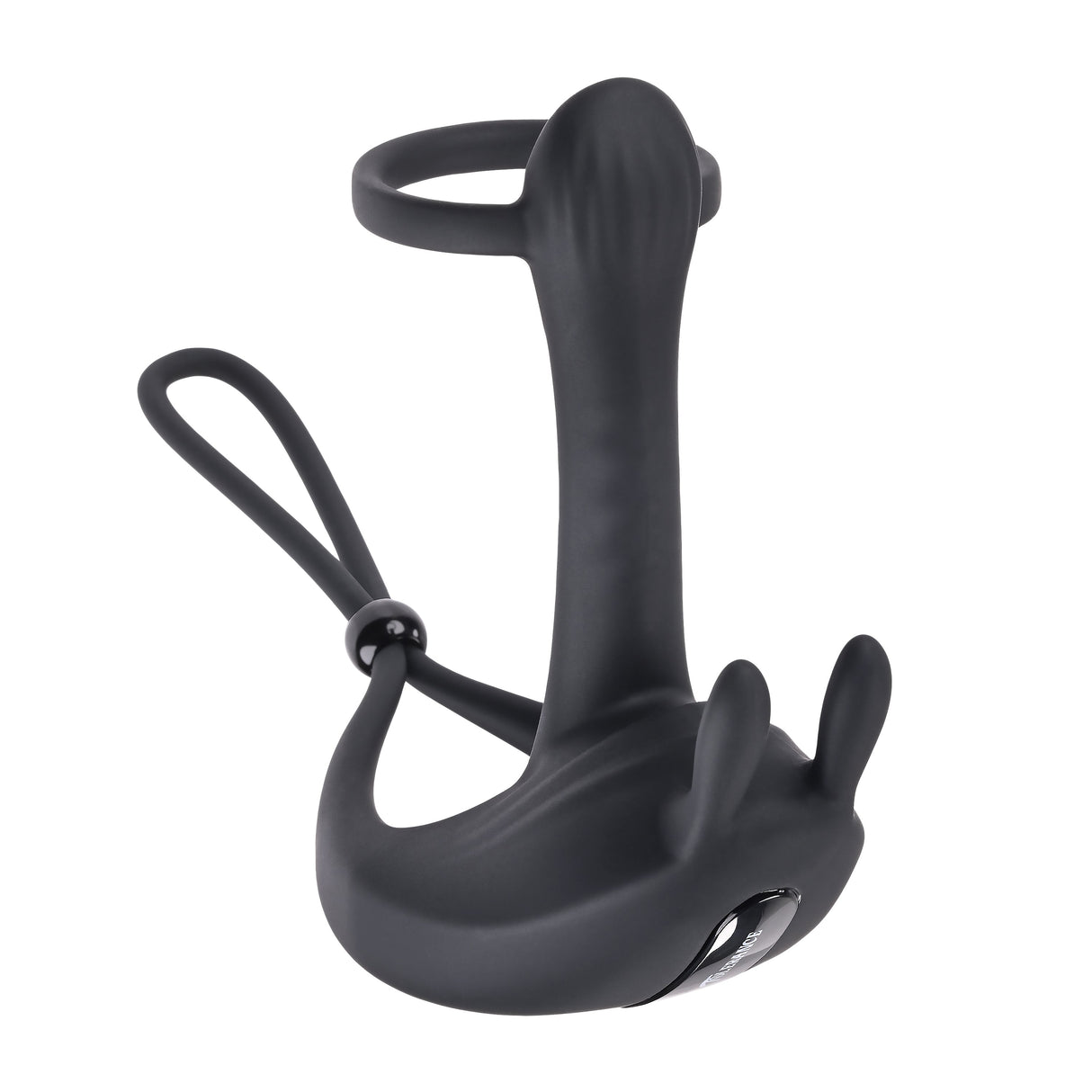 Zero Tolerance SADDLE UP - Black USB Rechargeable Vibrating Cock & Ball Rings - COCK RINGS