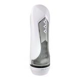 Zero Tolerance STROKING BUDDY - White USB Rechargeable Vibrating & Thrusting Stroker - MASTURBATORS