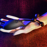 Zero Tolerance THE BIG BANG - Black USB Rechargeable Vibrating Lasso Cock Ring - COCK RINGS