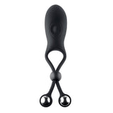 Zero Tolerance THE BIG BANG - Black USB Rechargeable Vibrating Lasso Cock Ring - COCK RINGS