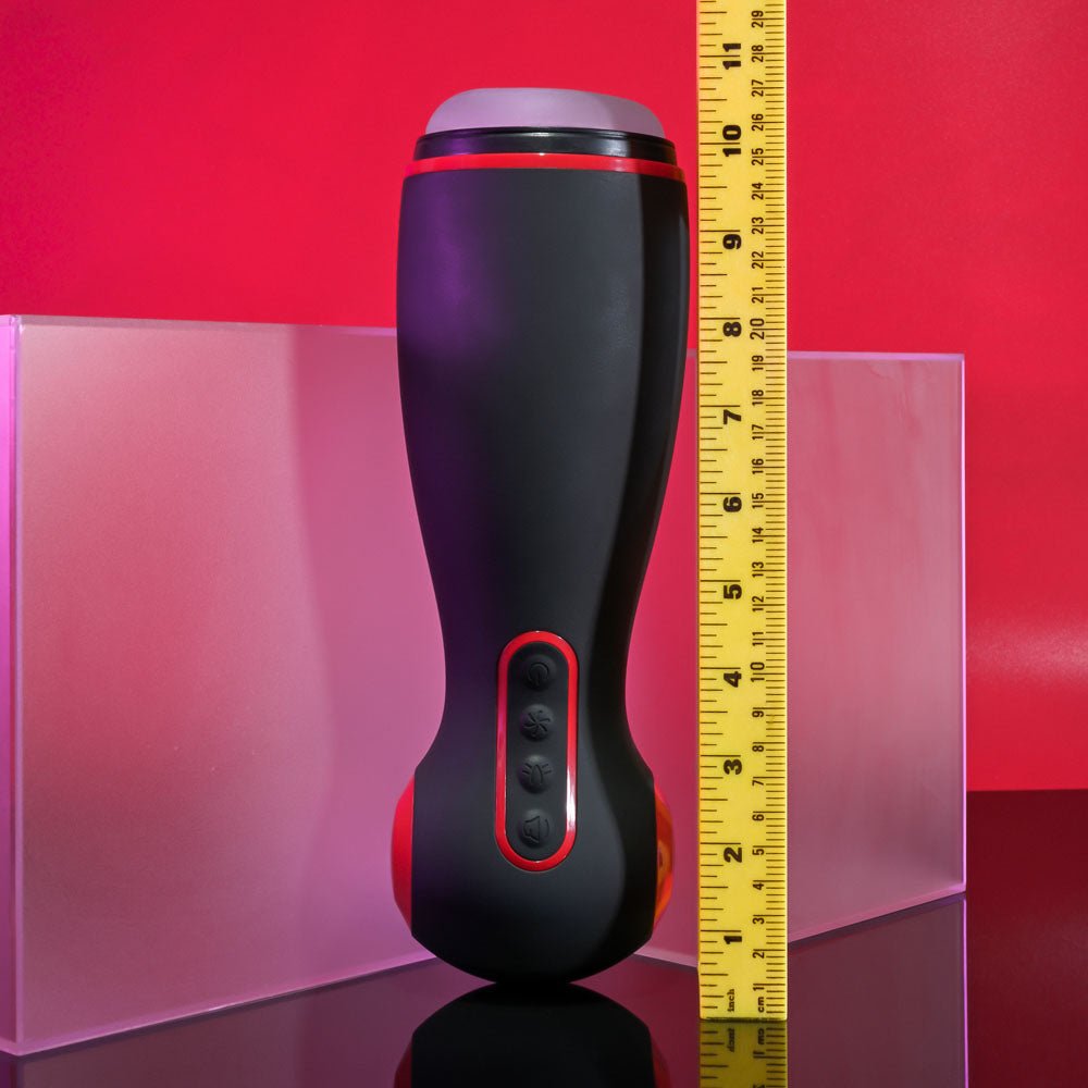 Zero Tolerance TIGHT SQUEEZE - USB Rechargeable Vibrating, Squeezing & Talking Stroker - MASTURBATORS