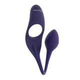 Zero Tolerance TIP TO TAIL - Blue USB Rechargeable Vibrating Butt Plug with Vibrating Cock Ring - Anal Toys