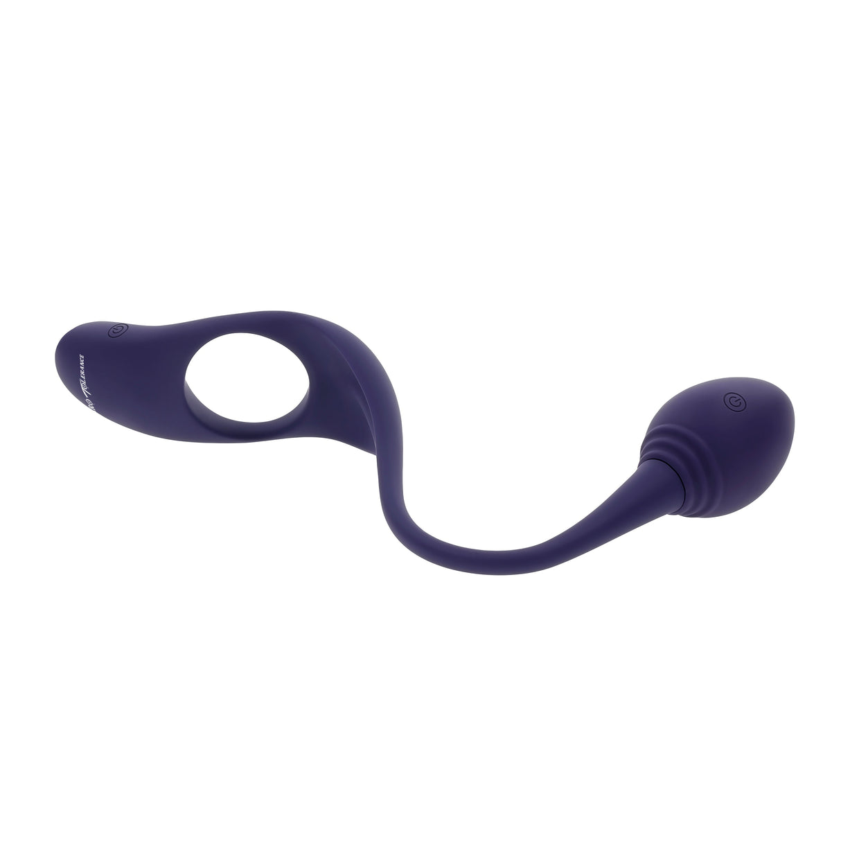 Zero Tolerance TIP TO TAIL - Blue USB Rechargeable Vibrating Butt Plug with Vibrating Cock Ring - Anal Toys