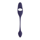 Zero Tolerance TIP TO TAIL - Blue USB Rechargeable Vibrating Butt Plug with Vibrating Cock Ring - Anal Toys