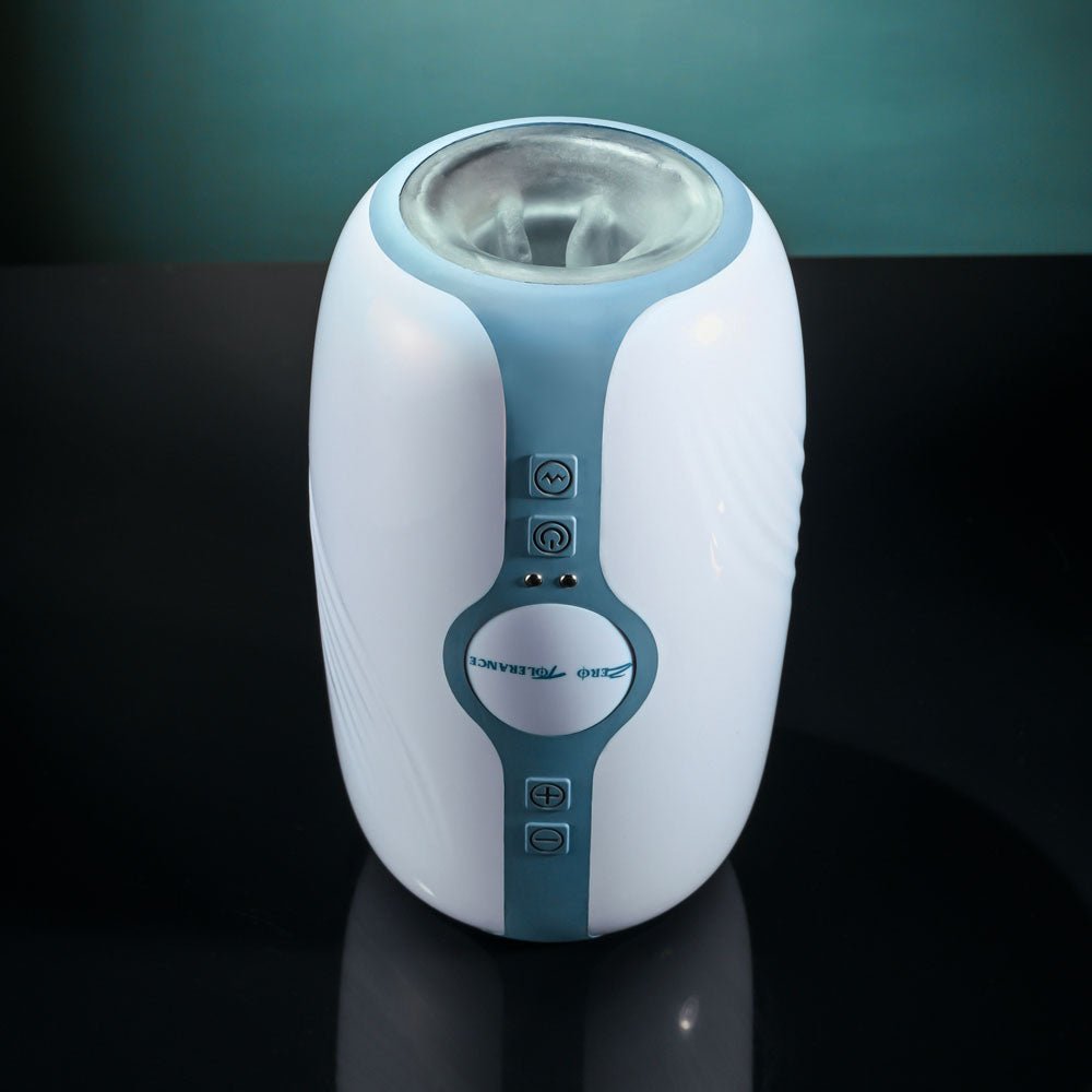 Zero Tolerance TOUCHDOWN - Rechargeable Vibrating & Tightening Stroker - Naughty by Nature Adult Store
