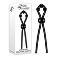 Zero Tolerance Ultimate Silicone Lasso - Black Silicone Adjustable Lasso Cock Ring - COCK RINGS