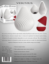 Zero Tolerance VESUVIUS - White Mini Stroker Egg - MASTURBATORS