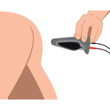 Zeus Anal Amplifier Silicone eStim Plug - Adult Toys