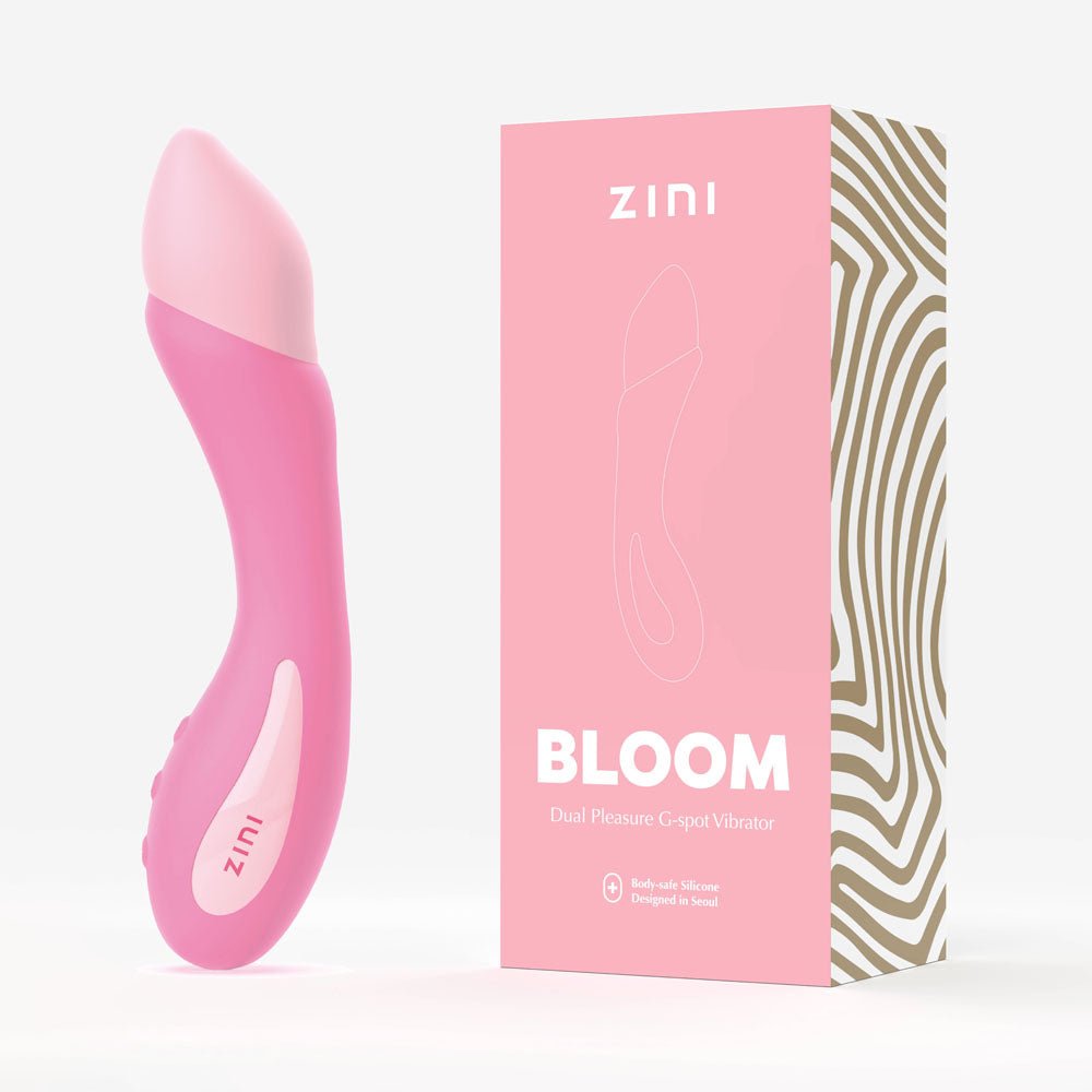 Zini Bloom - Cherry Blossom 18.2 cm USB Rechargeable Vibrator - VIBRATORS
