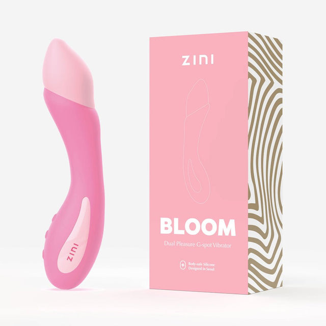 Zini Bloom - Cherry Blossom 18.2 cm USB Rechargeable Vibrator - VIBRATORS