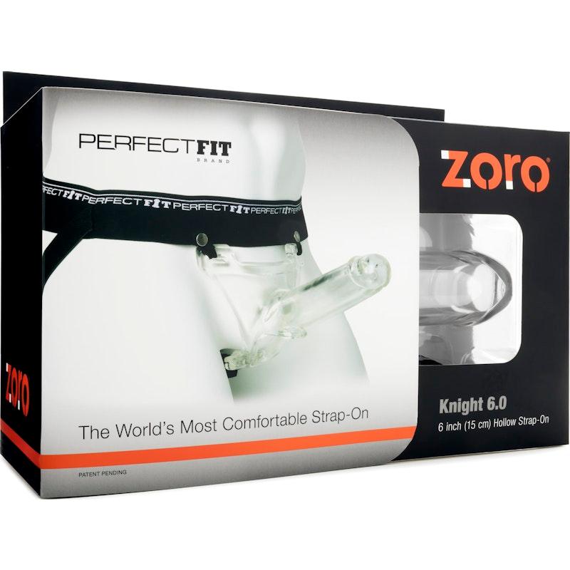Zoro Knight 6in Clear - Naughty by Nature Adult Store
