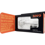 Zoro Knight 6in Hollow Shaft Clear Strap On - Adult Toys