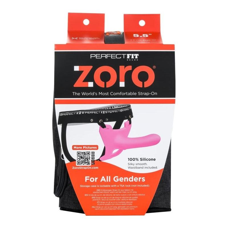 Zoro Strap-On 5.5in Pink - Naughty by Nature Adult Store