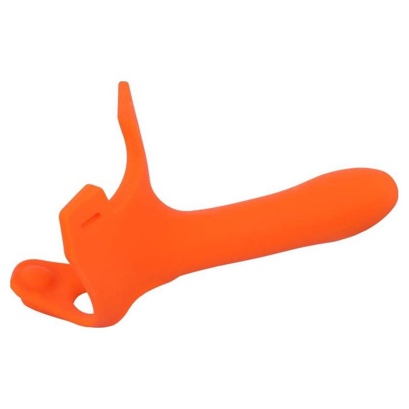 Zoro Strap - On 5.5in Orange - Adult Toys