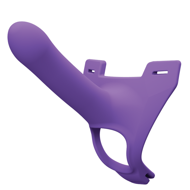 Zoro Strap - On 5.5in Purple - Naughty by Nature Adult Store