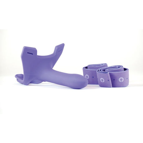 Zoro Strap - On 5.5in Purple - Naughty by Nature Adult Store