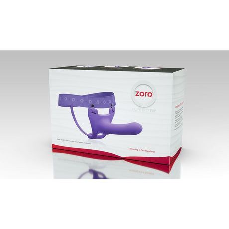 Zoro Strap - On 5.5in Purple - Naughty by Nature Adult Store