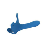 Zoro Strap - On 6.5in Blue - Adult Toys