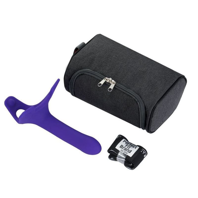 Zoro Strap On 6.5in Purple - Naughty by Nature Adult Store