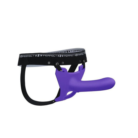 Zoro Strap On 6.5in Purple - Naughty by Nature Adult Store