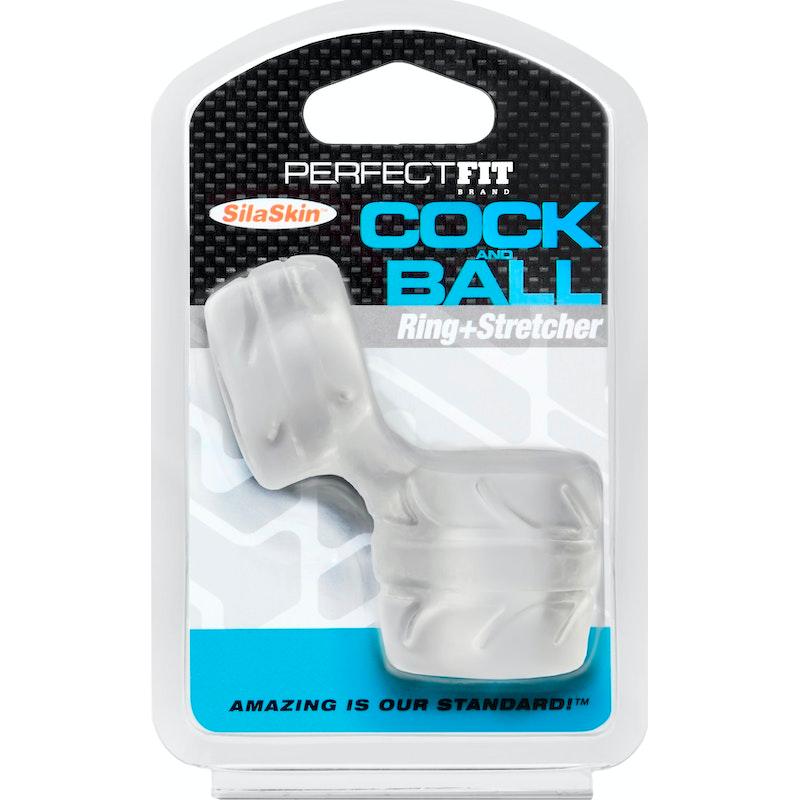 SilaSkin Cock And Ball Clear - Naughty by Nature Adult Store