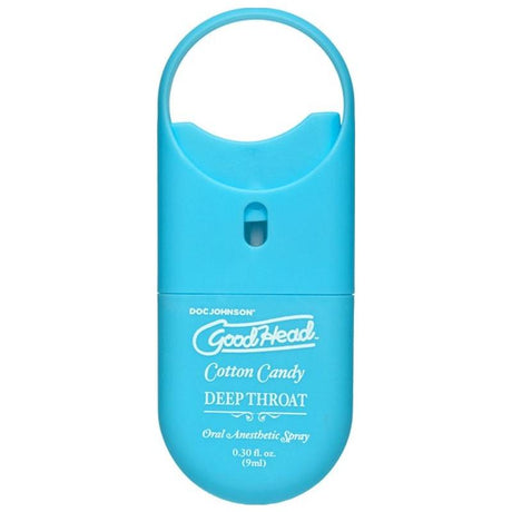 GoodHead ToGo Deep Throat Spray Cotton Candy 9ml - Naughty by Nature Adult Store