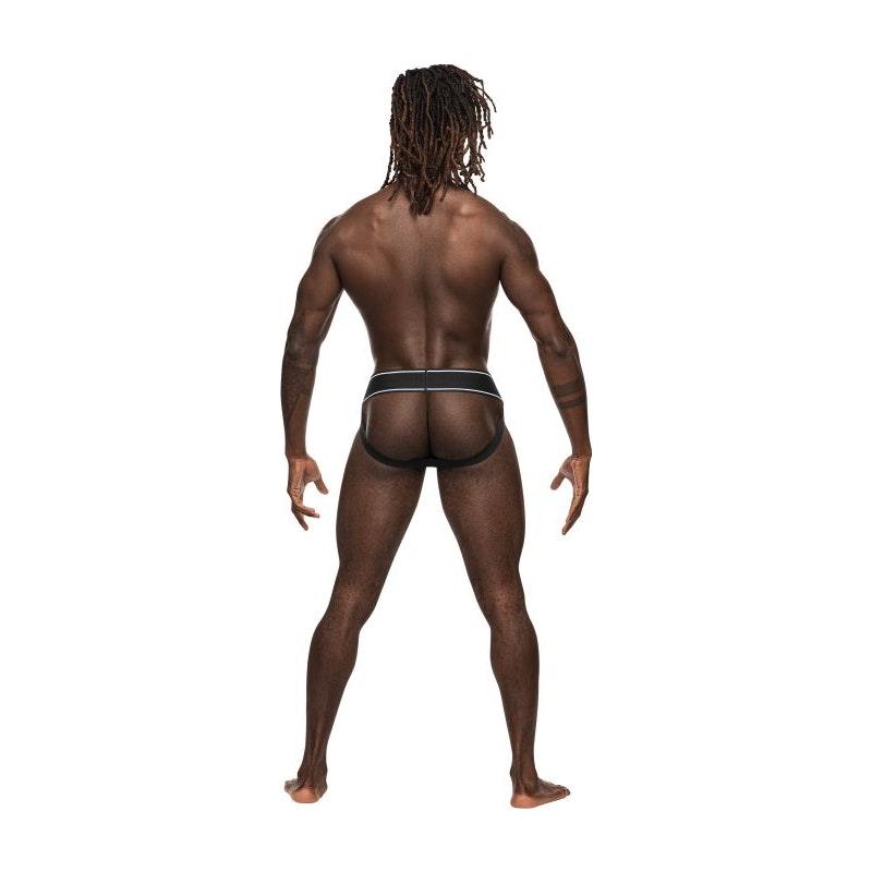 Male Power Modal Rib Jock White - Naughty by Nature Adult Store