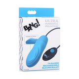 7X Pulsing Rechargeable Bullet Blue - Adult Toys