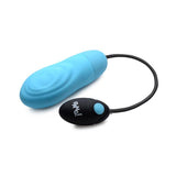 7X Pulsing Rechargeable Bullet Blue - Adult Toys