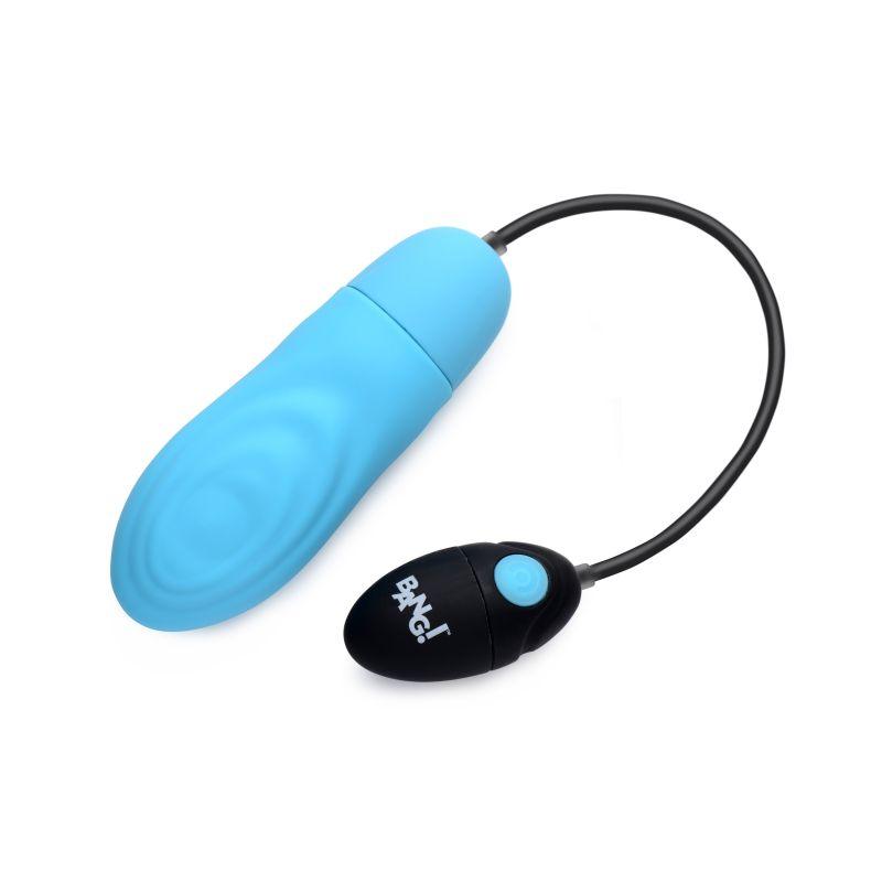 7X Pulsing Rechargeable Bullet Blue - Adult Toys